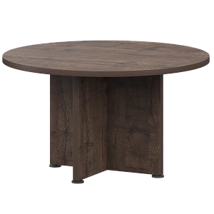 Стол для переговоров круглый Protech К-964 Дуб апрель фото