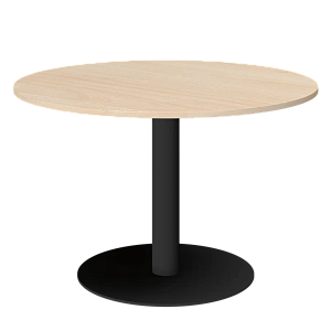 Стол круглый Protech АМ-Д120 Бук/Антрацит фото