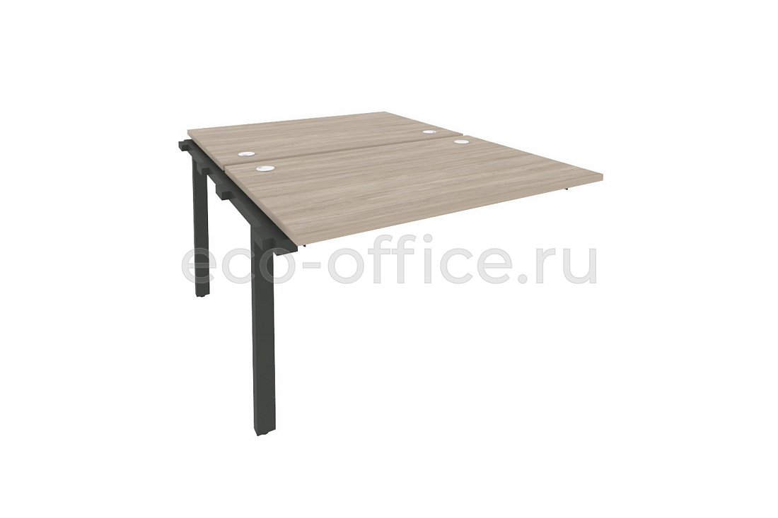 Наборный элемент рабочей станции на П-образном м/к ONIX O.M-2.NRS-2.8 Дуб Аттик / Антрацит металл   стоимость
