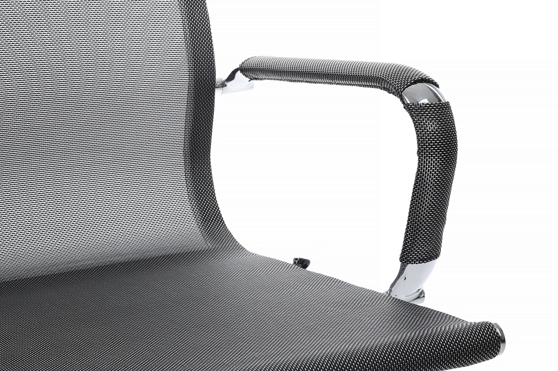 кресло руководителя rv chair hugo 6001-1se серебристо-серая сетка фото