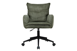 Кресло ECO-CHAIR ALEN 9-237 Зелёный вельветовый велюр фото