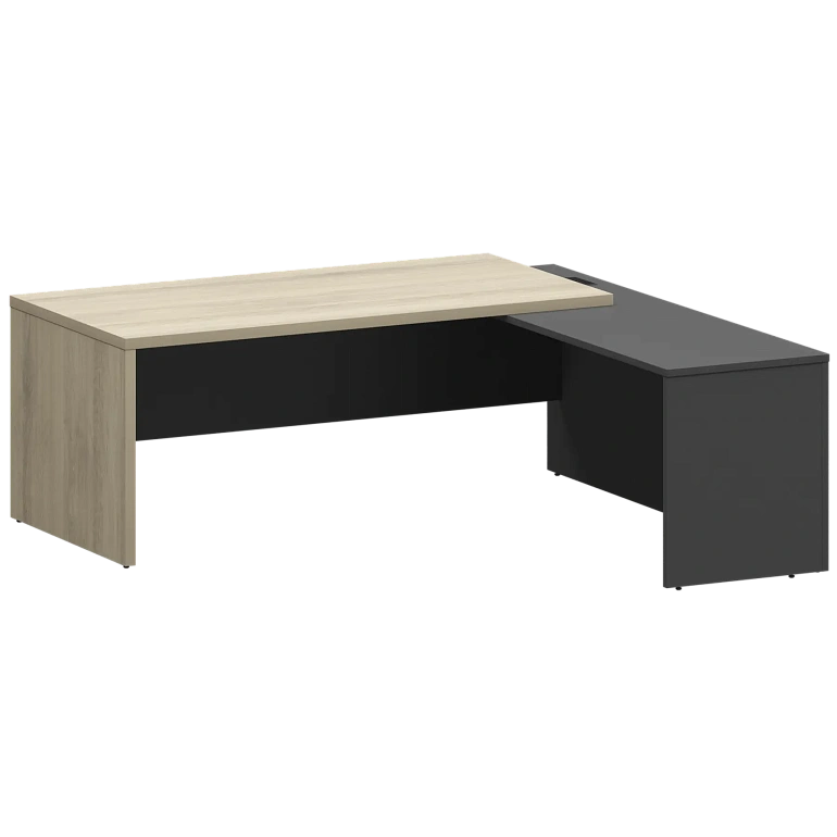 стол руководителя правый protech kzp-20r кронберг/графит фото