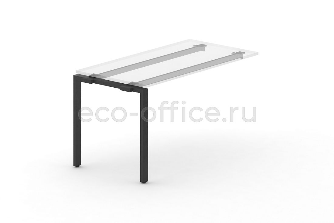 Металлокаркас на П-образной опоре 60x30 для наборного элемента 1800*720 Черный металл  стоимость