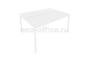 Рабочая станция на металлокаркасе SLIM SYSTEM С.СП-6.2 Белый / Белый металл фото