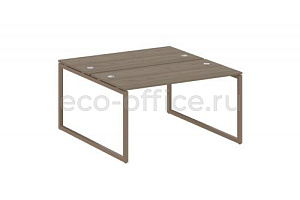 Рабочая станция METAL SYSTEM QUATTRO 4x4 40БО.РАС-СП-2.3 Вяз Благородный / Мокко металл фото