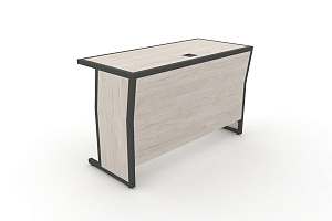 Стол для преподавателя DESK DK-1200U Денвер Светлый / Антрацит металл фото