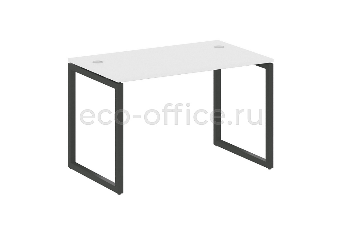 Стол письменный METAL SYSTEM QUATTRO 4x4 40БО.СП-2 Белый / Антрацит металл  стоимость