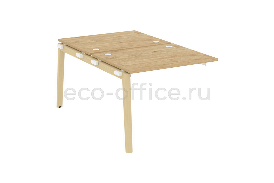 Наборный элемент рабочей станции на 2 рабочих места ONIX WOOD OW.2.NRS-1.8 Тиквуд Светлый / Дуб Светлый  стоимость