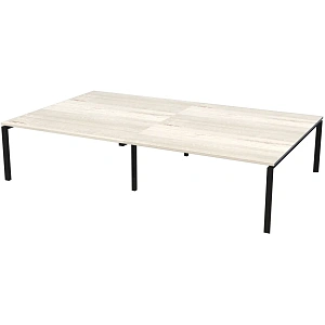 Стол на металлокаркасе Protech НТМП.П-140.11.2 Сосна винтер/Антрацит фото