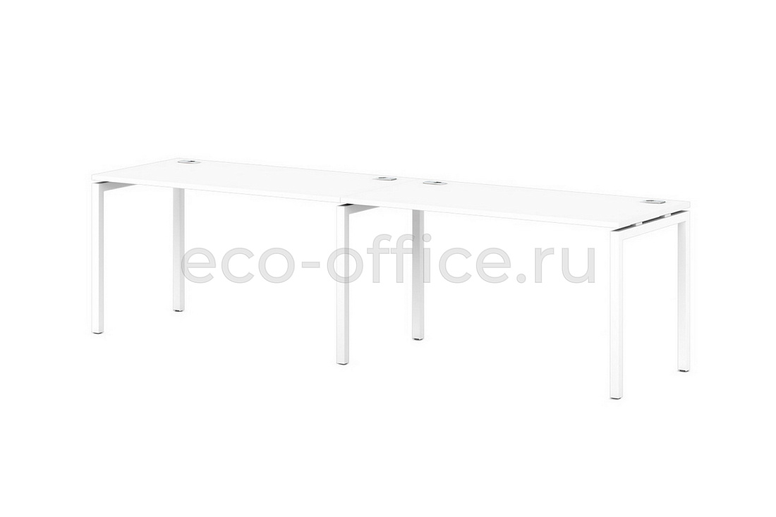Линейный кластер на металлокаркасе 40*40 SENTIDA STEEL S-136 Белый  стоимость