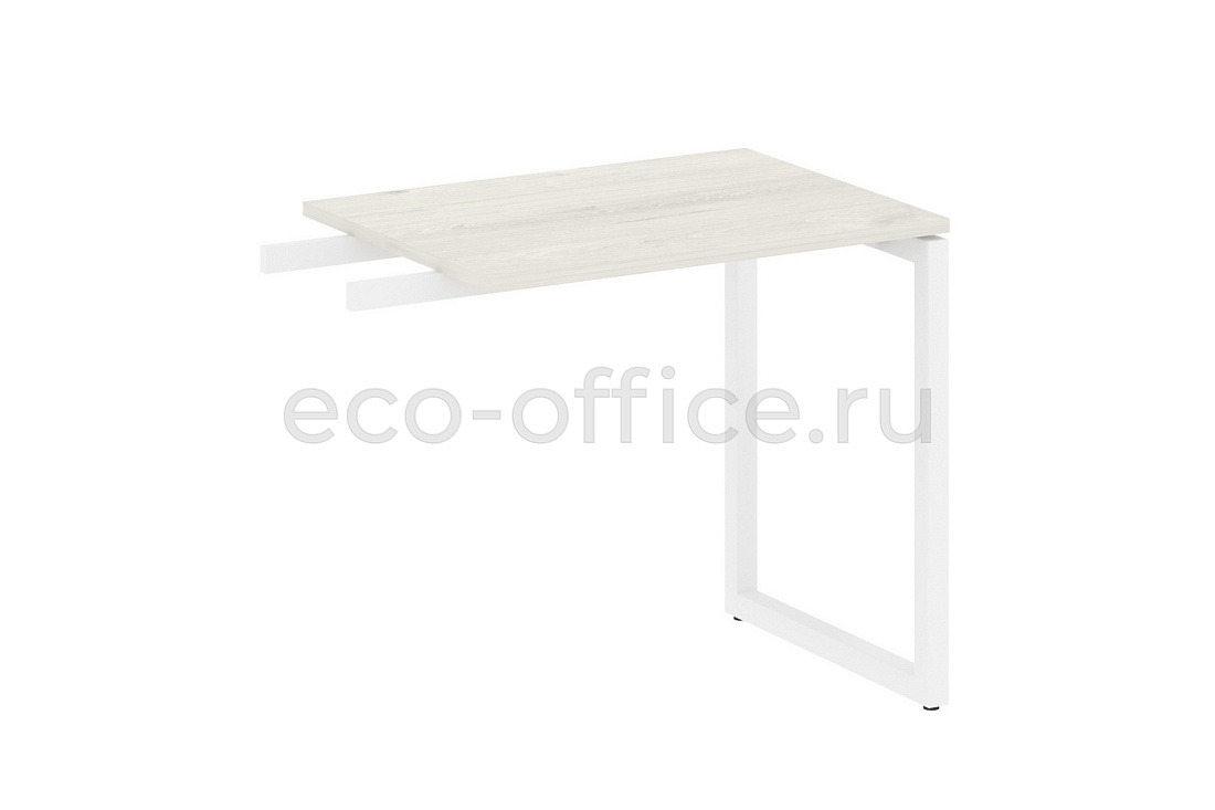 Приставной элемент на О-образном м/к METAL SYSTEM QUATTRO 4x4 40БО.ПР-2 Дуб Наварра / Белый металл  стоимость