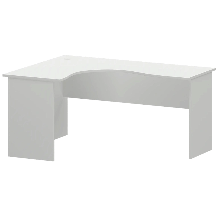 стол компактный левый protech а-206.60.лв белый фото