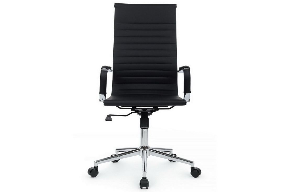 Кресло руководителя RV Chair HUGO 6002-1SEC Чёрная экокожа стоимость