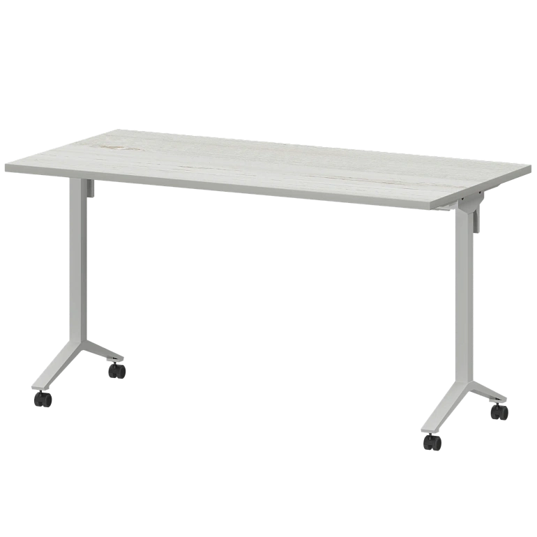 стол мобильный складной protech мб25-140.70 сосна винтер/белый фото