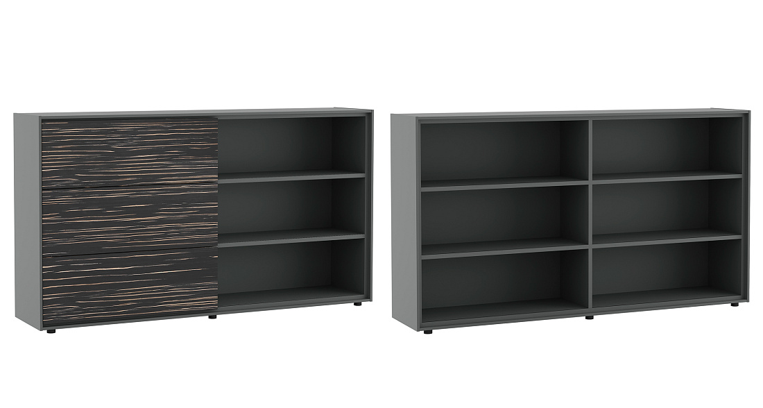 шкаф средний со слайд-дверью dali dli37252112 фото