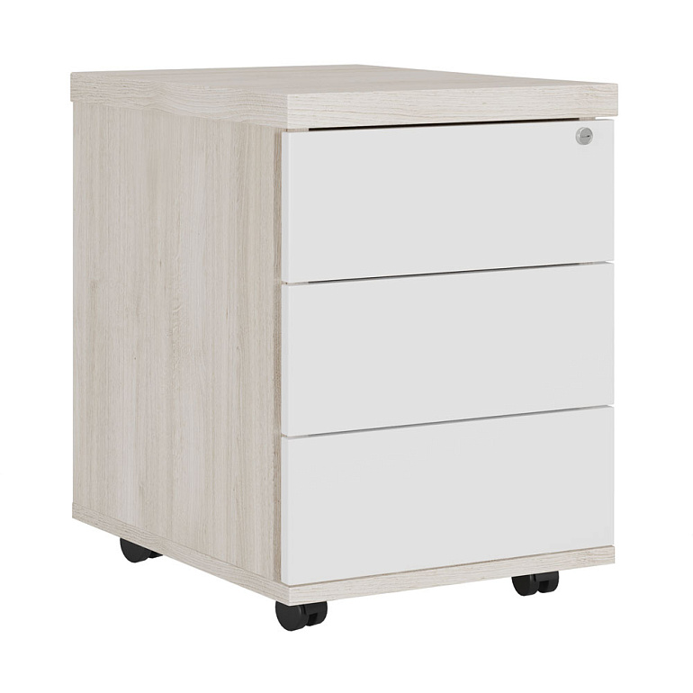 тумба подкатная с 3 ящиками zion zio28530312 фото