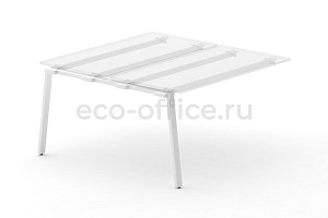 Металлокаркас на А-образной опоре 60х30 для наборного элемента 1000*1475 Белый металл фото
