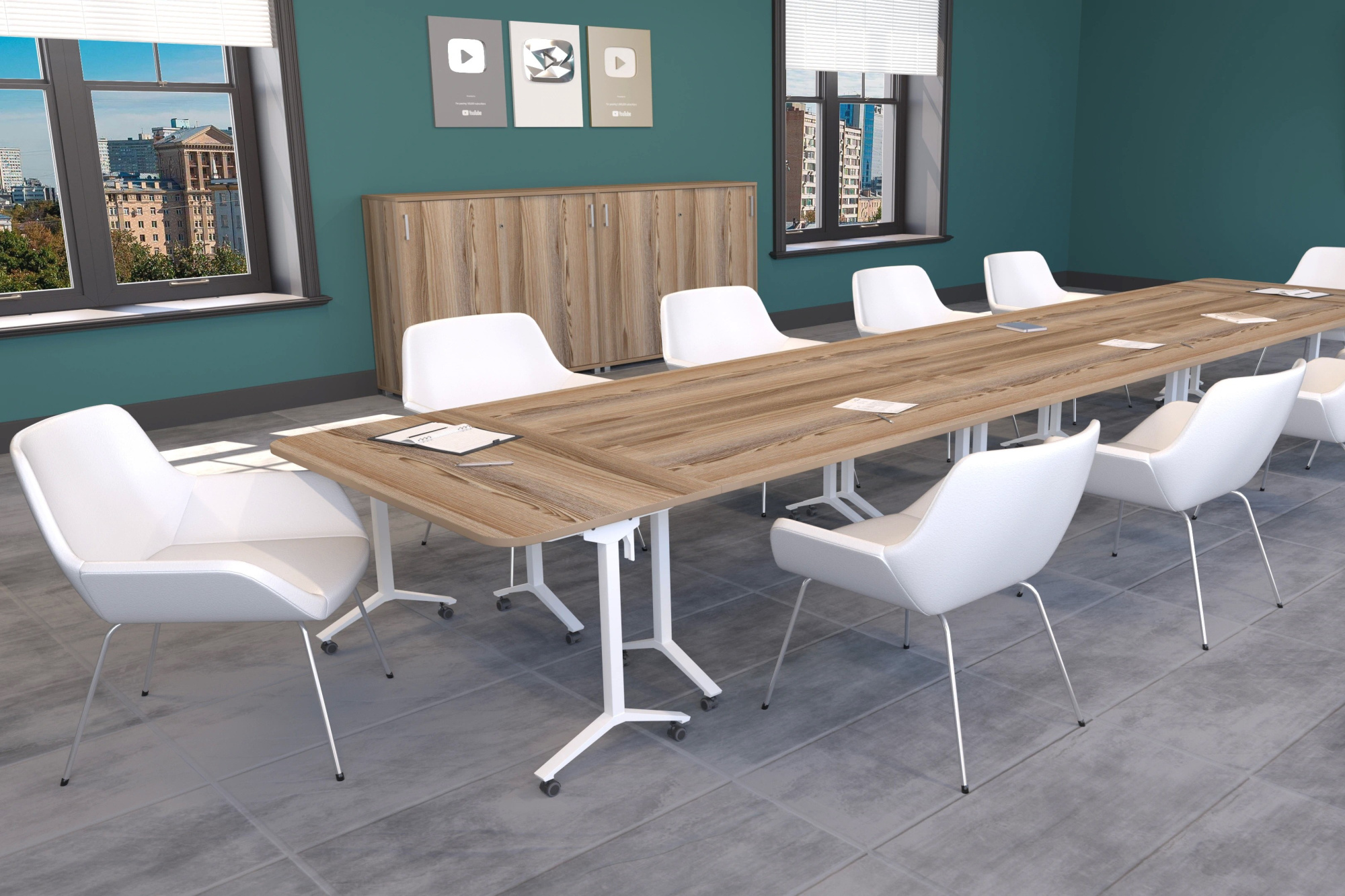 мобильные и складные столы-трансформеры моби дуб сафари фото