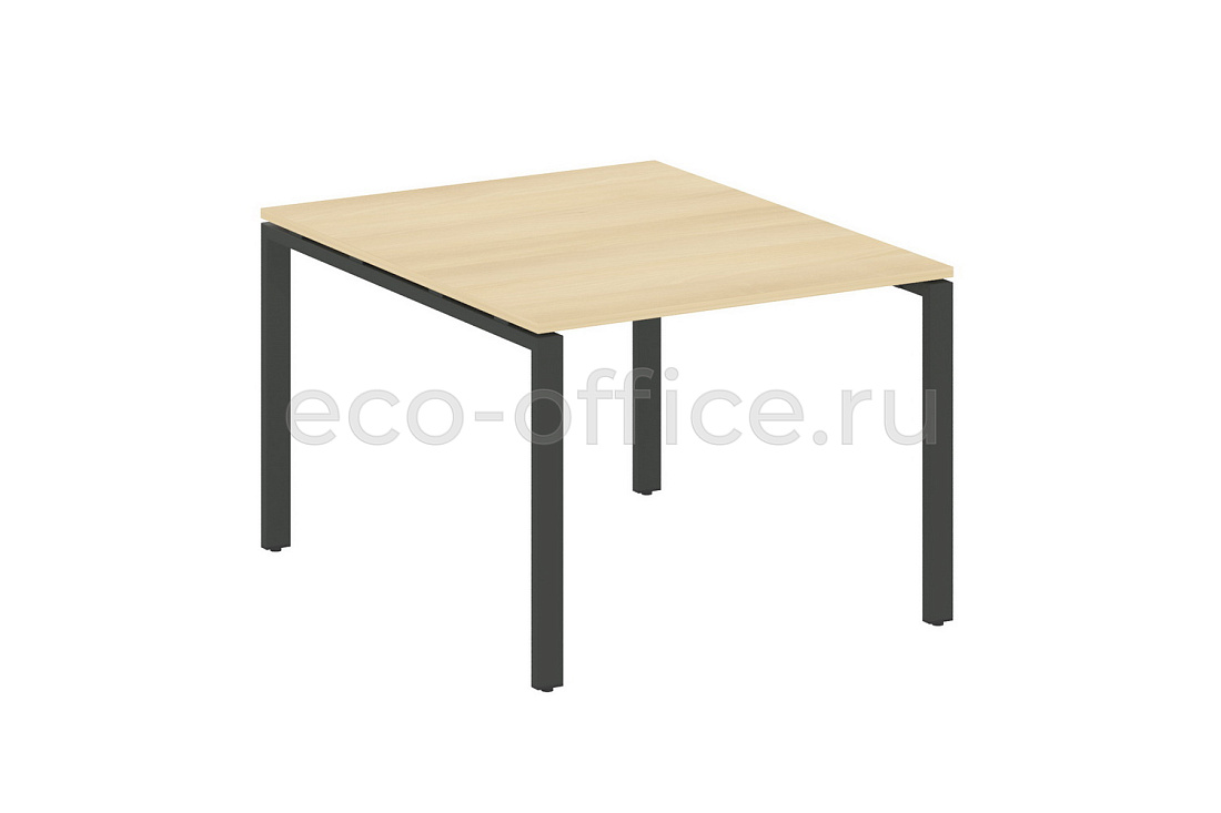 Стол переговорный (1 столешница) METAL SYSTEM STYLE БП.ПРГ-1.1 Акация Лорка / Антрацит металл  стоимость