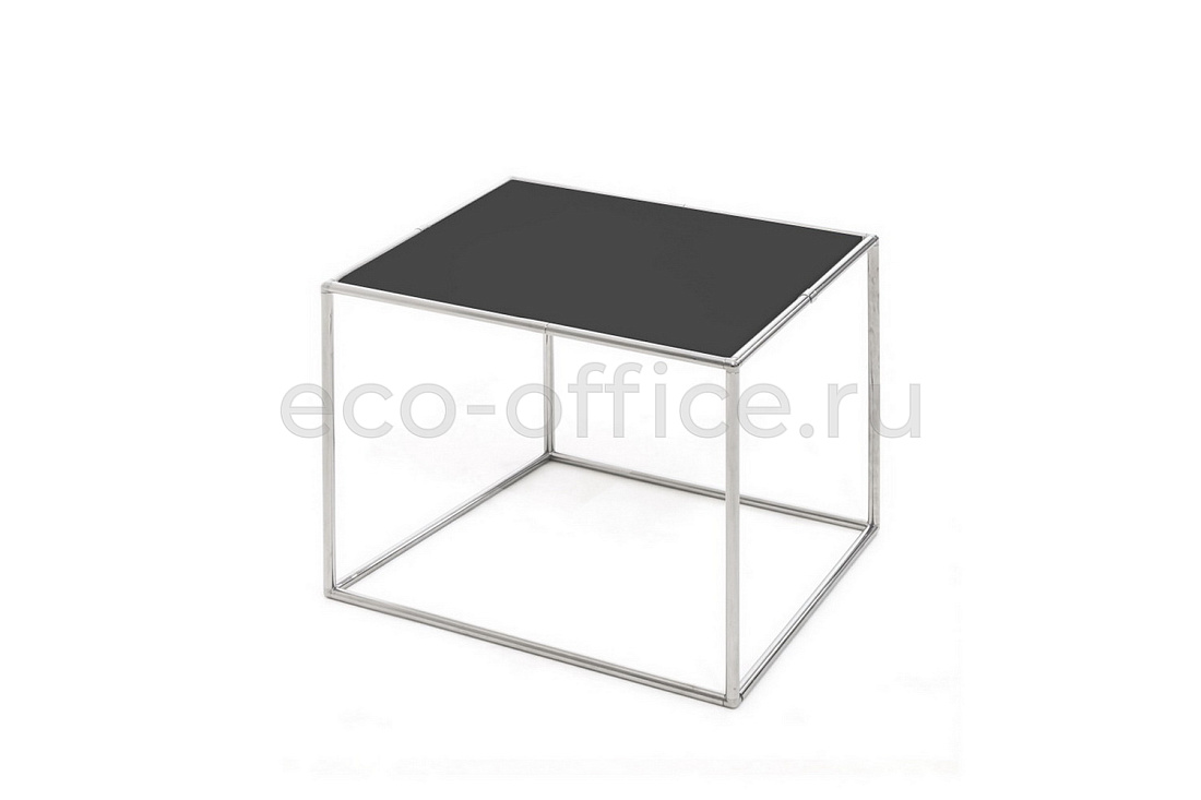 Стол кофейный FESTA 40*40 black chrome Чёрный Fenix / Хром металл  стоимость