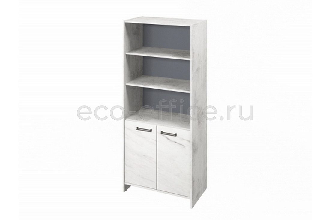 Шкаф для документов FESTUS FB-672.G Хромикс Белый / Мрамор Леванто белый  стоимость
