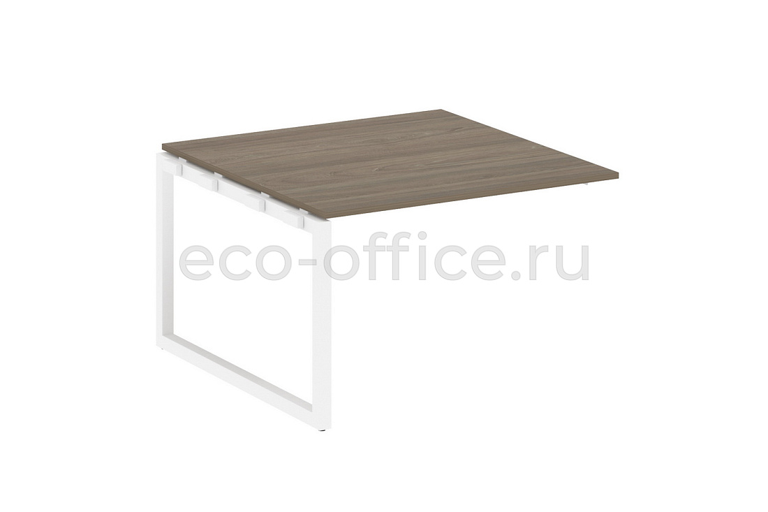 Проходной наборный элемент переговорного стола METAL SYSTEM QUATTRO 5x5 50БО.ППРГ-2 Вяз Благородный / Белый металл  стоимость