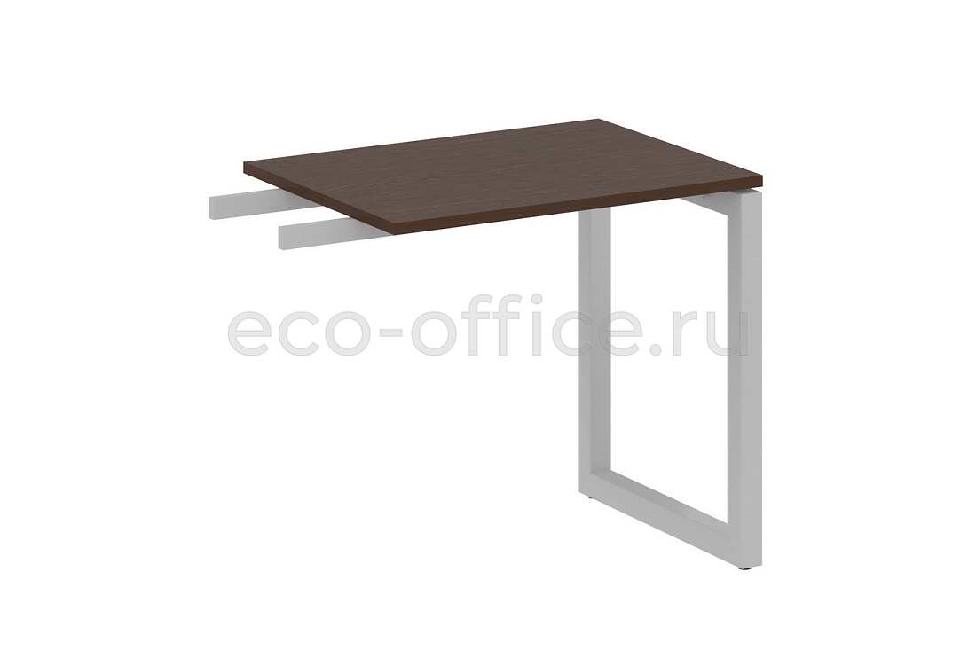 Приставной элемент на О-образном м/к METAL SYSTEM QUATTRO 5x5 50БО.ПР-2 Венге Цаво / Серый металл  стоимость