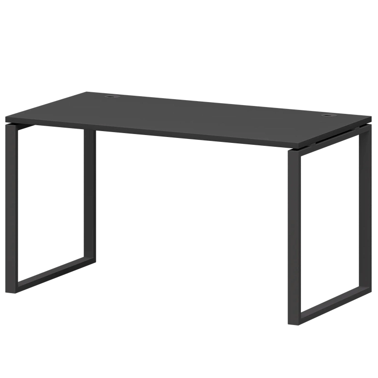 стол на металлокаркасе protech смс25-о-10к.73.пр25 графит/антрацит фото