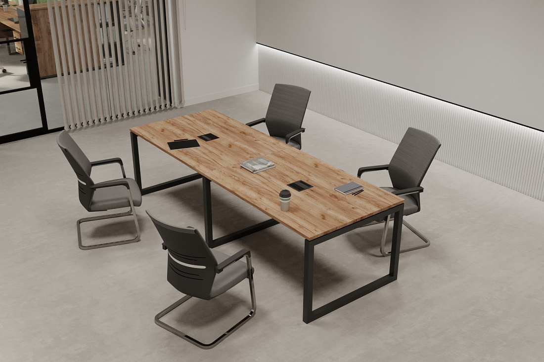 мебель для персонала style project дуб табак / антрацит фото