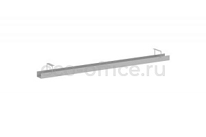 Кабель-канал узкий для стола L1800 METAL SYSTEM STYLE МК-0180 Серый металл фото