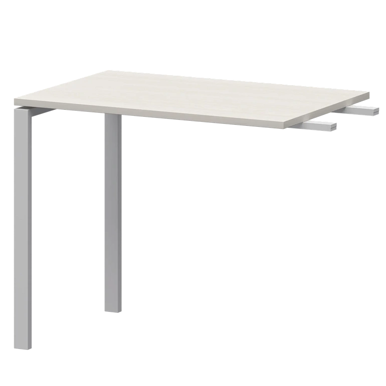 бриф-приставка на металлокаркасе protech ам-090.60 ясень шимо/белый фото