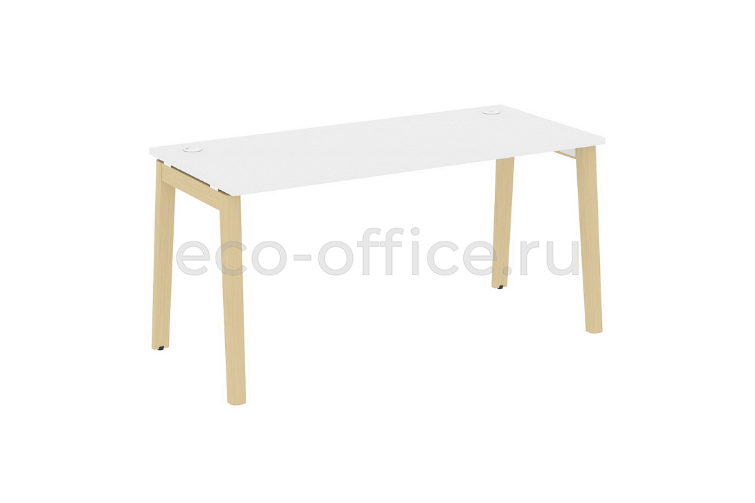 Стол письменный ONIX WOOD OW.SP-4.7 Белый Бриллиант / Дуб Светлый  стоимость