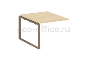 Проходной наборный элемент переговорного стола METAL SYSTEM STYLE БО.ППРГ-1 Акация Лорка / Мокко металл фото