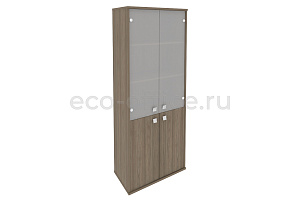 Шкаф высокий широкий STYLE Л.СТ-1.2 Вяз Благородный фото