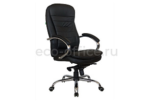 Кресло руководителя RV Chair FAIT 9024 Чёрная экокожа фото