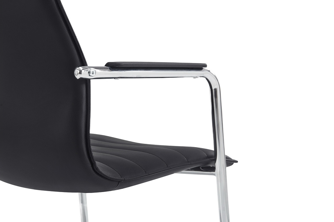конференц-кресло rv design balance c2413-1 чёрная экокожа фото