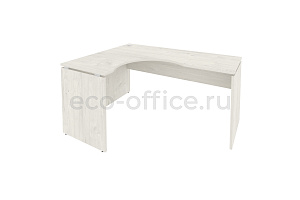 Стол криволинейный левый STYLE Л.СА-4 (L) Дуб Наварра фото