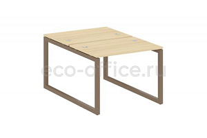 Рабочая станция METAL SYSTEM QUATTRO 5x5 50БО.РАС-СП-2.1 Акация Лорка / Мокко металл фото