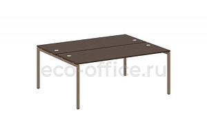 Рабочая станция METAL SYSTEM QUATTRO 4x4 40БП.РАС-СП-2.5 Венге Цаво / Мокко металл фото