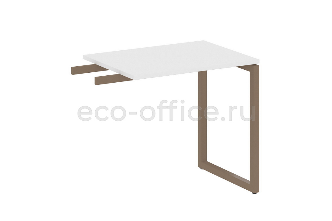Приставной элемент на О-образном м/к METAL SYSTEM QUATTRO 4x4 40БО.ПР-2 Белый / Мокко металл  стоимость