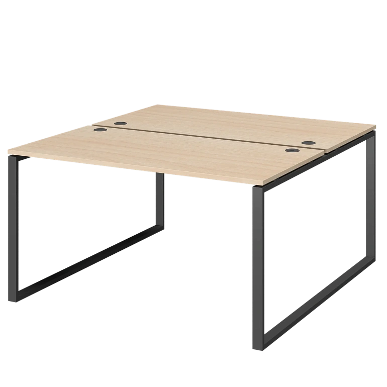 бенч двойной на 2 рабочих места protech амб.о-003 бук/антрацит фото