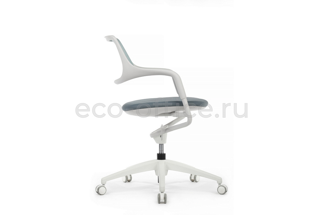 Кресло RV Design SCROLL HY-813D Голубая сетка / Серая ткань  стоимость