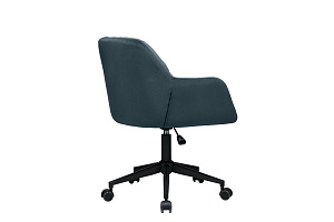 Кресло ECO-CHAIR EDMON 9-178 Тёмно-серый велюр фото