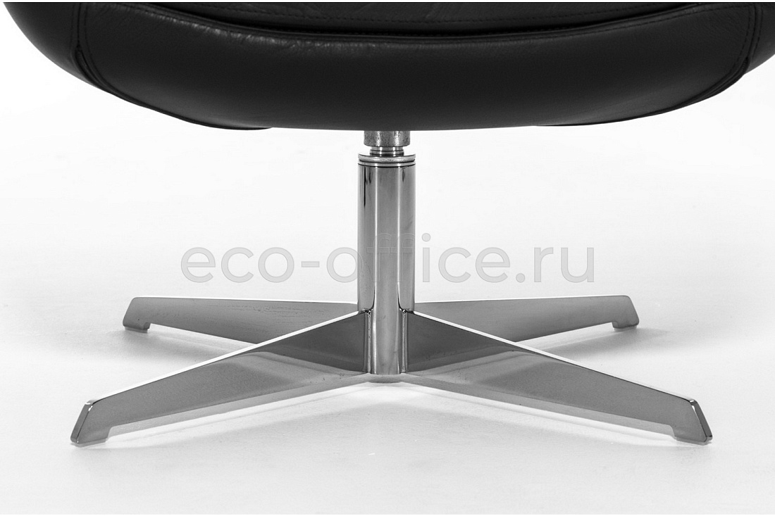 Кресло Profoffice ELEGANCE METAL R7 Dakota black Чёрная кожа  стоимость