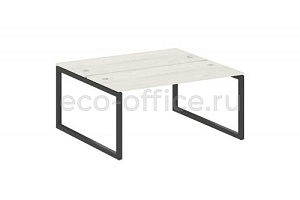 Рабочая станция METAL SYSTEM QUATTRO 5x5 50БО.РАС-СП-2.4 Дуб Наварра / Антрацит металл фото
