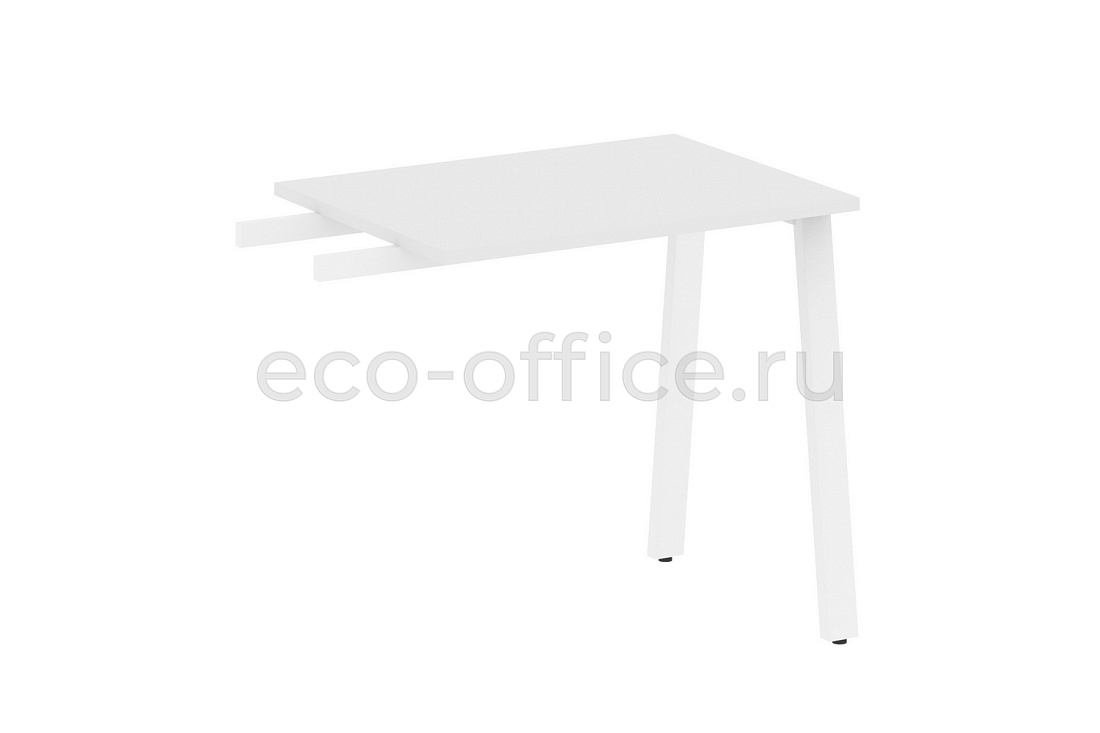 Приставной элемент на А-образном м/к METAL SYSTEM STYLE БА.ПР-2 Белый / Белый металл  стоимость