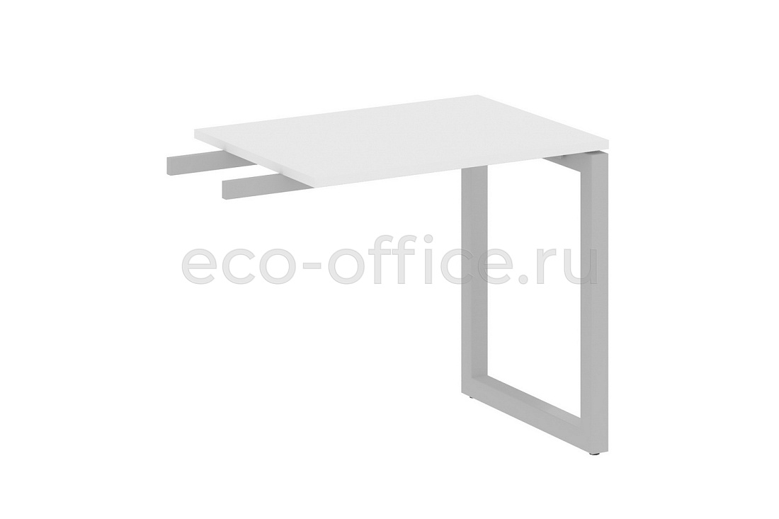 Приставной элемент на О-образном м/к METAL SYSTEM QUATTRO 5x5 50БО.ПР-2 Белый / Серый металл  стоимость