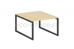Рабочая станция METAL SYSTEM QUATTRO 5x5 50БО.РАС-СП-2.2 Акация Лорка / Антрацит металл фото