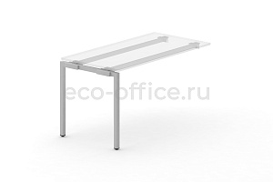 Металлокаркас на П-образной опоре 40x40 для наборного элемента 1000*720 Серый металл фото