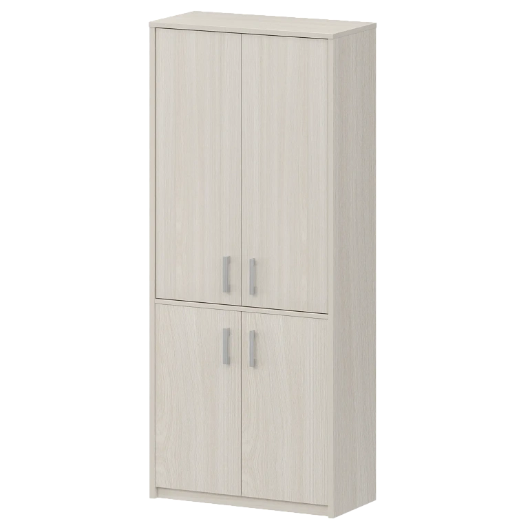 шкаф комбинированный закрытый protech а-310/а-610 ясень шимо фото